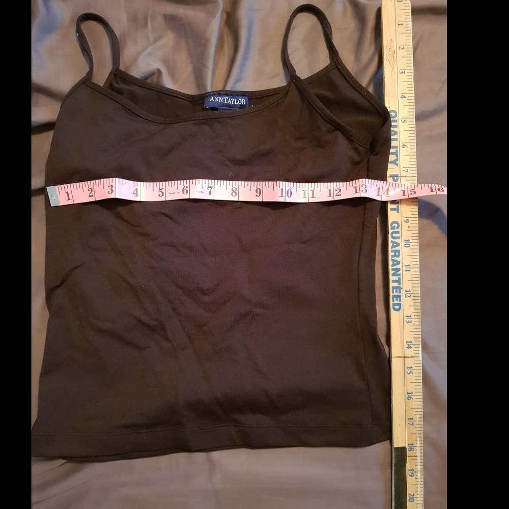 Ann Taylor xs black tank top